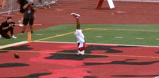 UIW wide receiver reveals origins of viral touchdown celebration