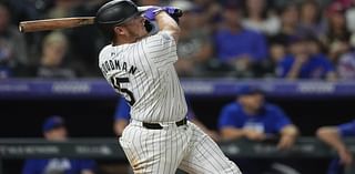 Hunter Goodman homers twice, including late tiebreaking slam, and Rockies beat the Cubs 9-5