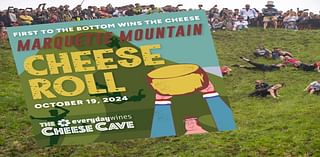 Contest will send people racing after big wheel of cheese rolling down Marquette Mountain