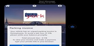 Scam text claims recipients owe for parking in York