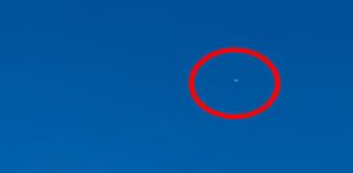 Spherical UFO is seen hovering over New Jersey in jaw-dropping footage