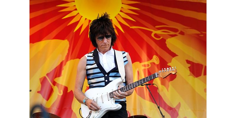 Jeff Beck was one of rock's greatest guitarists. Now his instruments are up for auction