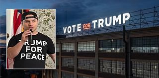 Blue state CEO who put up 100 ft. pro-Trump sign to spend $2.6 million on campaign for Congress