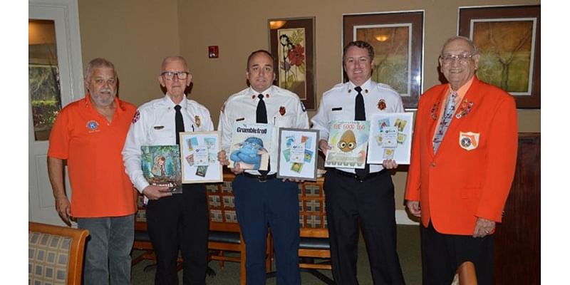 Flagler Palm Coast Kiwanis Club honors Firefighters of the Year for 2024