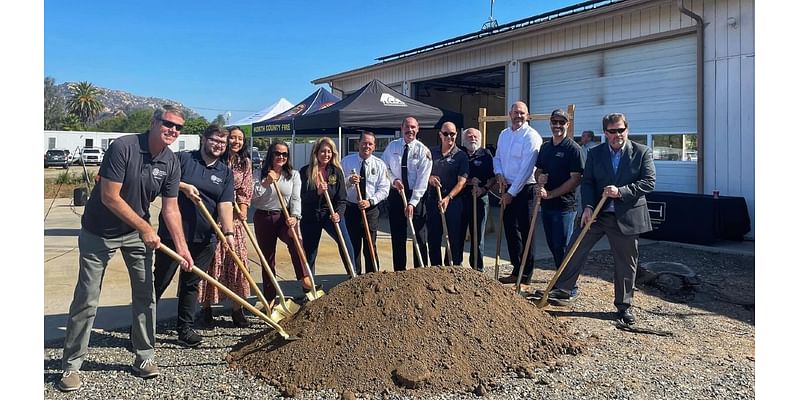 Ground Broken for Fallbrook Fire Station No. 3 Renovation, Expansion Project