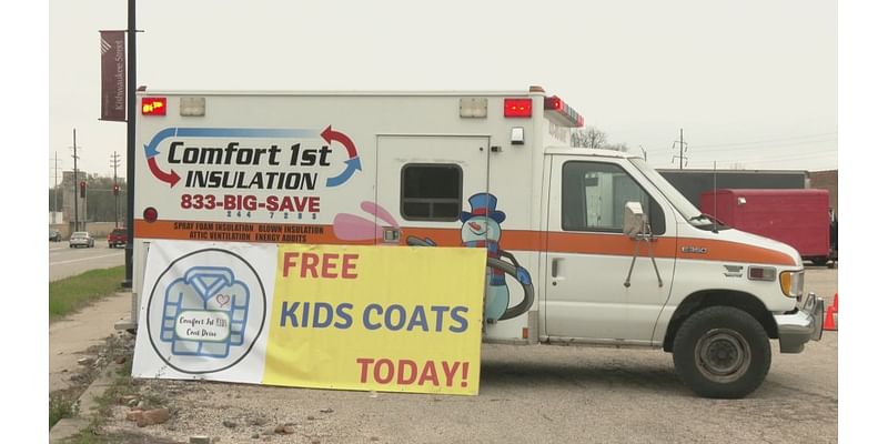 Rockford company gives away 500 coats to children in need just before winter