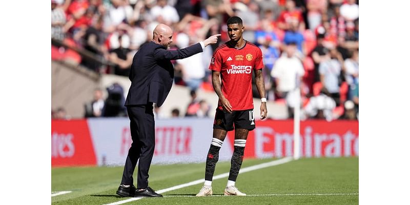 Erik Ten Hag backs Marcus Rashford to take confidence from recent goals