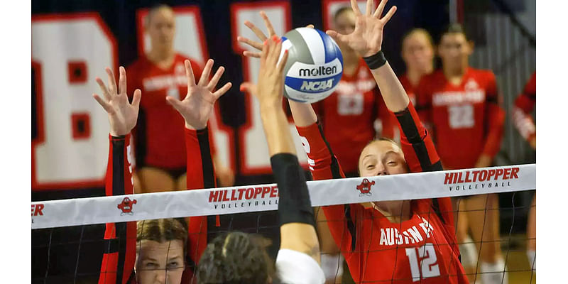 Austin Peay Volleyball Battles Hard But Falls to Eastern Illinois, Arkansas State