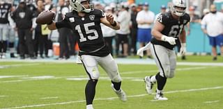 Without an effective run game, the Raiders have little choice but to air it out