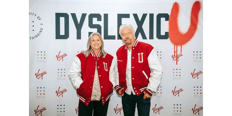 Sir Richard Branson launches free-to-access online university DyslexicU