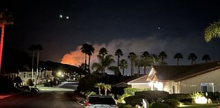 Fire breaks out near Pismo Preserve, officials urge locals to avoid nearby road