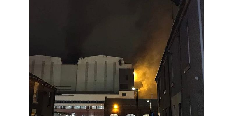 Two taken to hospital after fire breaks out at BAE Systems’ Barrow shipyard