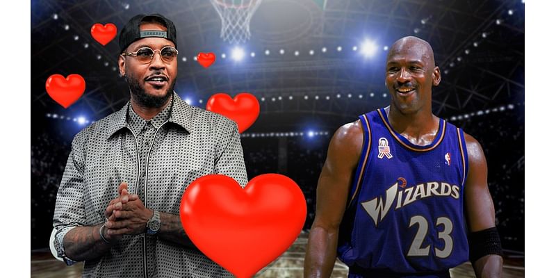 Carmelo Anthony reveals why Wizards' Michael Jordan was incredible