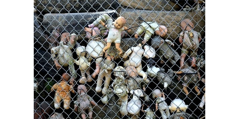 Creepy dolls, tires and other trash collected along the Ohio River this weekend