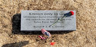 Monument erected in Tulsa for victims of 1921 Race Massacre