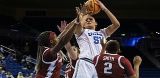 Gardiner and Betts team up to lead No. 5 UCLA women in 101-52 blowout of Arkansas