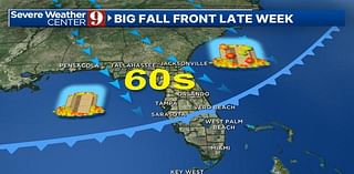 Big fall front to bring severe storms, drop temperatures in Central Florida this week