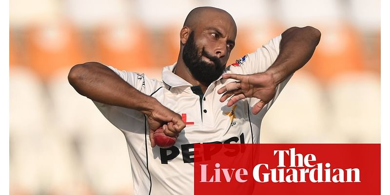 Pakistan v England: second men’s cricket Test, day three – live