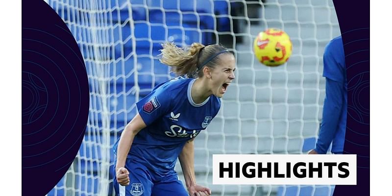 Katja Snoeijs' penalty helps Everton win Merseyside derby