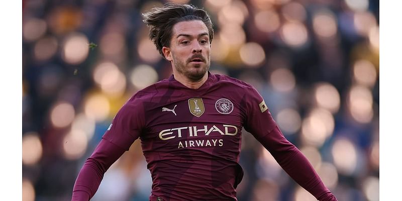 Jack Grealish joins Aston Villa fans in a pub in Bruges on video call as supporters of the Man City star's old team sing his name during Champions League trip