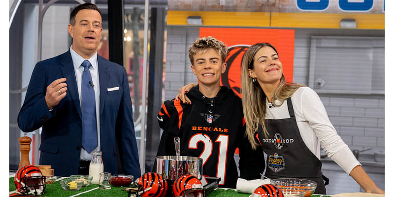 Watch Carson and Siri adorably critique son Jackson’s cooking demo on TODAY