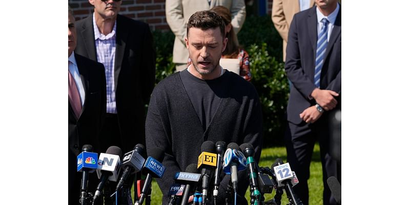 Justin Timberlake's post-guilty plea advice: 'Take an Uber'