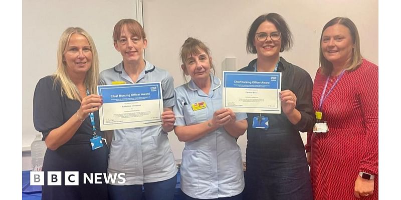 Peterborough hospital workers recognised for top patient care