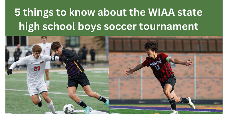 5 things to know about the WIAA high school boys soccer state tournament