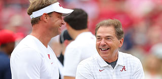 Lane Kiffin hilariously reacts to Nick Saban showing off personality on TV, commercials