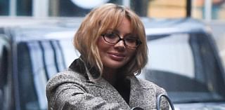 Olivia Attwood risks getting a parking ticket after parking on a double yellow line ahead of lavish lunch date in Manchester