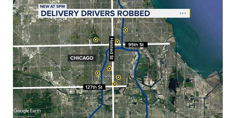 Chicago crime: Delivery drivers target in recent string of armed robberies, police say