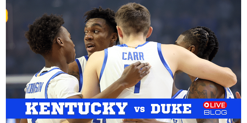 LIVE BLOG: Kentucky vs. Duke