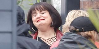 Gavin and Stacey SPOILER: Nessa appears to burst into tears as Ruth Jones and co-stars are spotted filming her hen do, amid fan speculation around the hotly-anticipated wedding