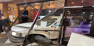 Pickup truck crashes through northeast Albuquerque pizza parlor window