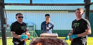 Chicken BBQ fundraiser today at fairgrounds