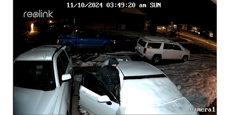 Blue truck caught on camera in multiple Denver metro communities near break-ins