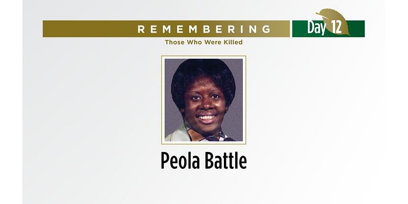 168 Days to remember those lost in the OKC bombing: Peola Battle