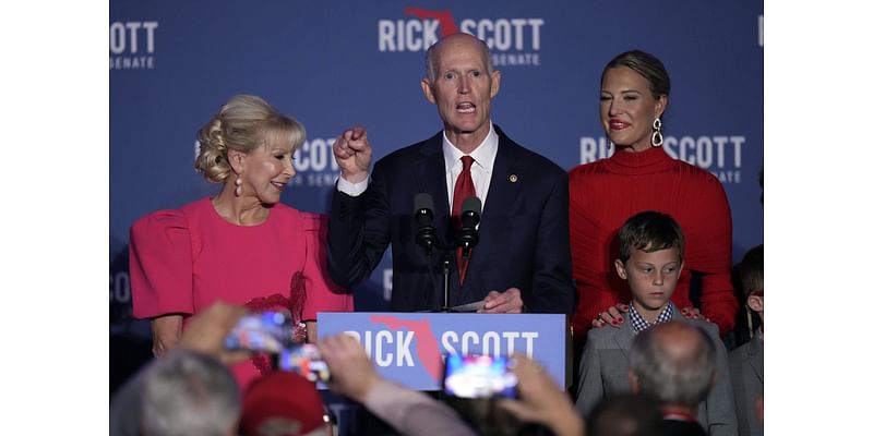 Rick Scott significantly improves his margin of victory with first re-election to Senate