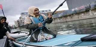 Muslim women break taboos navigating east London's waterways