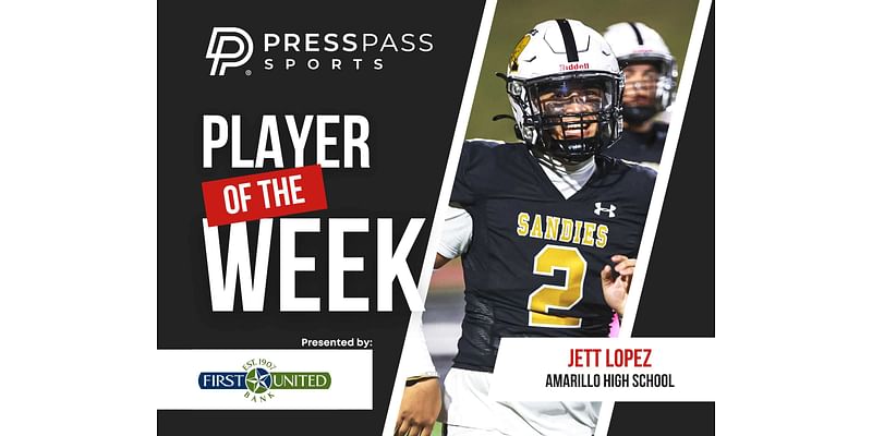 Boys Athlete of the Week – Jett Lopez, Amarillo High