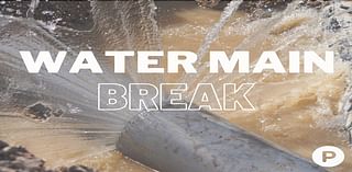 Water Main Break In Belleville, Some Homes May Lose Pressure