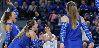 No. 6 Creighton volleyball earns ninth straight sweep with win over Villanova