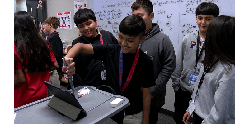 Wichita middle schoolers experience future careers in health care