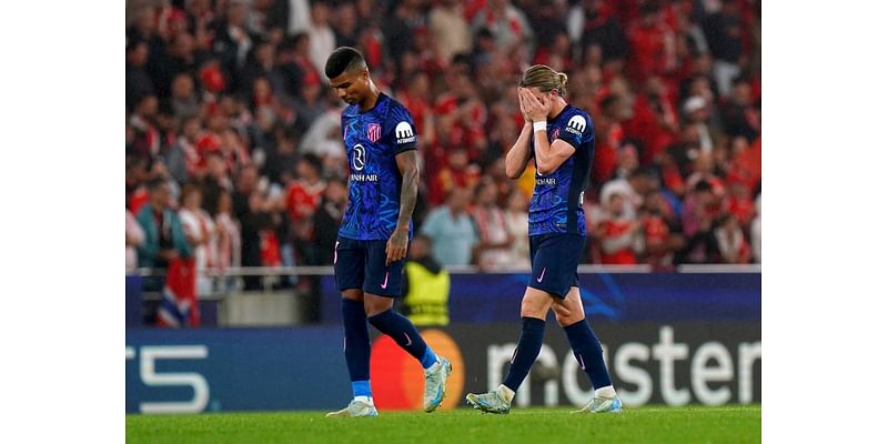 PSG and Atletico Madrid’s slow starts inject jeopardy into Champions League