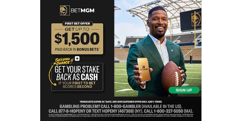 BetMGM promo code: New sign-ups can score up to $1,500 in bonus bets