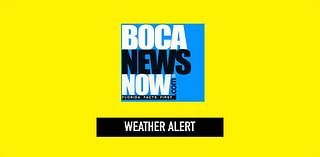 WEATHER ALERT: Strong Thunderstorms Again Hitting South Palm Beach County