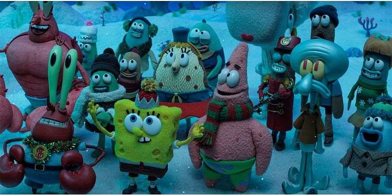 First Look At ‘SpongeBob & Sandy’s Country Christmas’ Stop-Motion Special