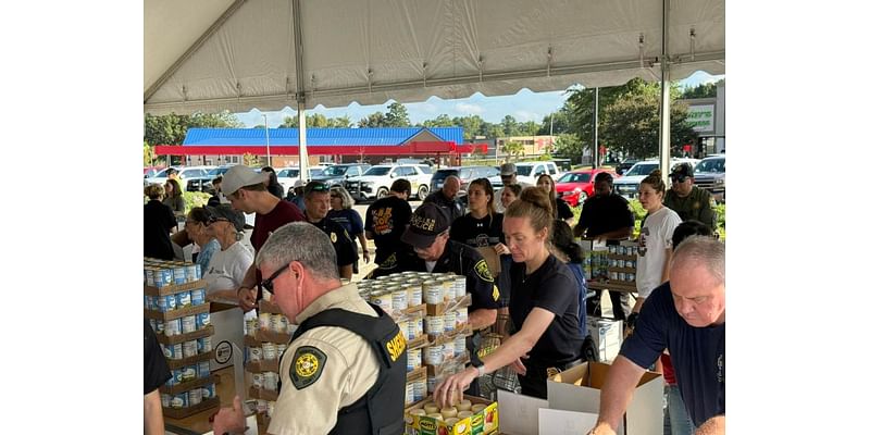 Timmonsville Police Department among Pee Dee volunteers shipping goods to Upstate county hit by Helene