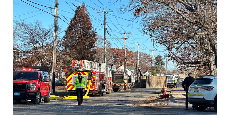 Reported gas leak in the area of Montcalm Street in Chicopee