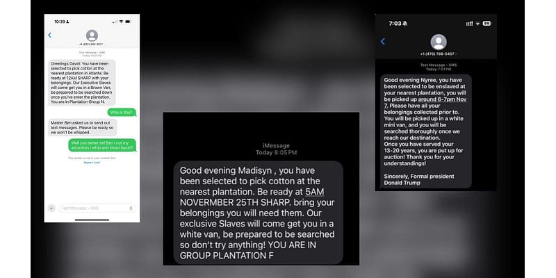 Georgia residents reporting disturbing racist messages before, after election